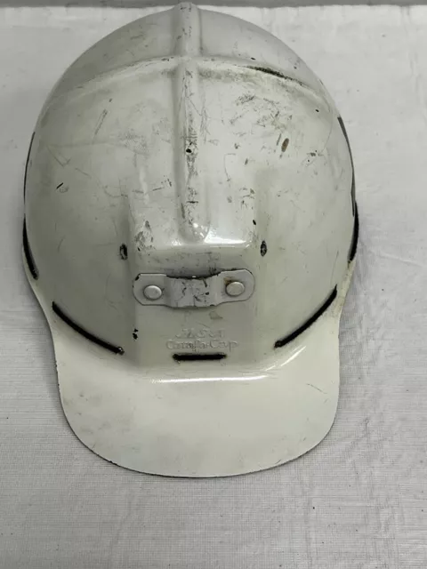 vintage MSA comfo cap Clinchfield 7 3/8 mining coal miners hat helmet type G