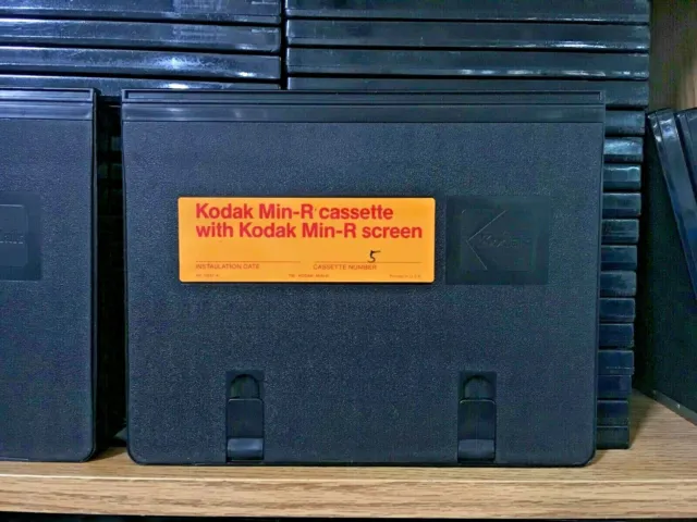 Kodak 18cm x 24cm Kodak Min-R Cassette, Kodak Min-R Screen