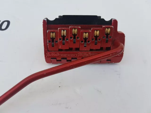80's KAHLER TREMOLO - RED METALLIC FINISH - made in USA