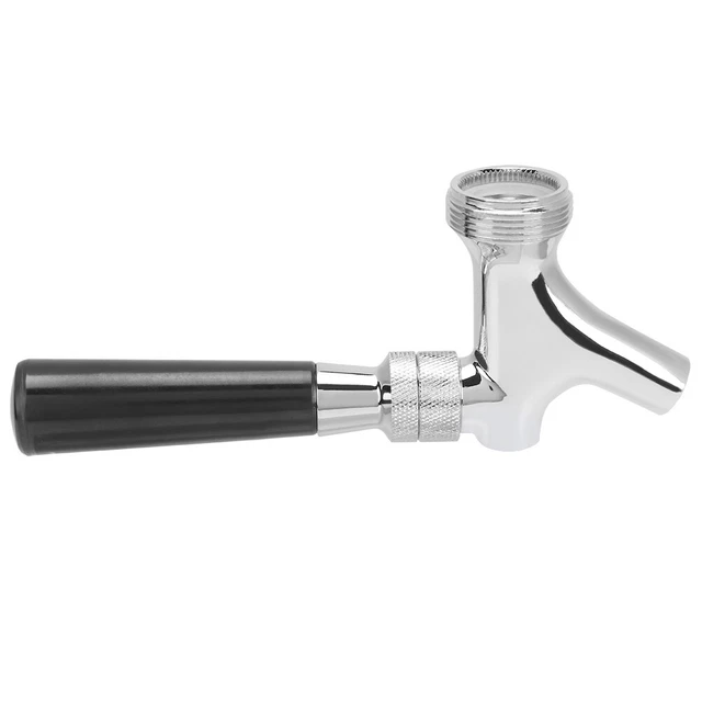 Beer Faucet Draft Beer Tap Household Stainless Steel Core Beer Faucet Beer Ke US