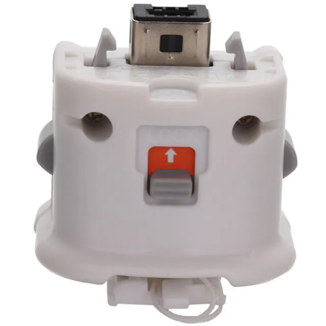 Motion Plus MotionPlus Adapter Sensor for Nintendo Wii Remote Controller White
