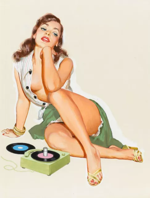 Vintage Pin Up Girls Retro Burlesque Erotic Prints & Posters Various  Sizes