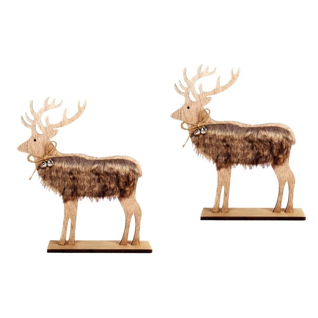 2 Cerchietti Corna Di Renna - Accessorio Natalizio Per Donne E Bambine - Foto 12