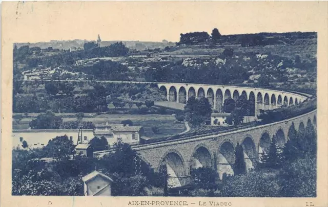 Cpa 13 Aix En Provence Le Viaduc