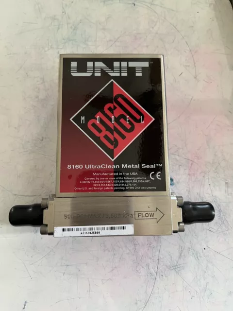 Unit UFC-8160 Mass Flow Controller SiH4 100sccm (Used Working, 90 Day Warranty)