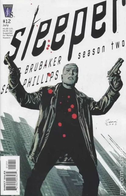 Sleeper Season Two #12 VG 2005 Stock Image Low Grade