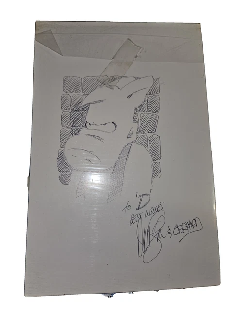 Cerebus 5 Mothers And Daughters - Signed Art Sketch Gerhard Dave Sim