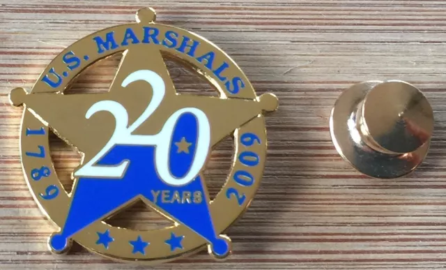 USMS - US Marshals Service 220th Anniversary LOGO Lapel Pin