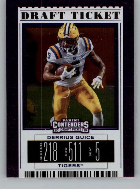 2019 Panini Contenders Draft Tickets Blue Foil Football Cards Pick From List