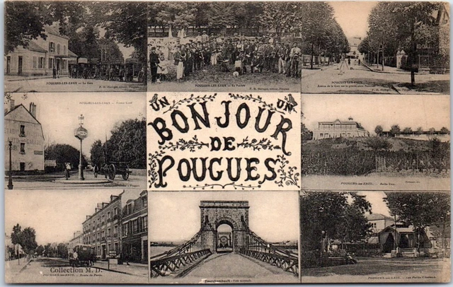 58 POUGUES LES EAUX  -carte postale ancienne [JR03964]