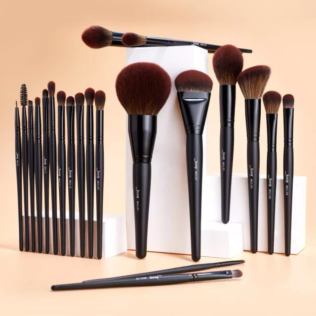 Jessup Pennelli per trucco Fondotinta Set di pennelli trucco contour Eyeliner