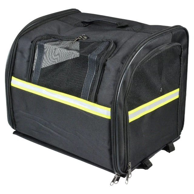 Duvo + Bolso de Bicicleta / Cesta para Portaequipajes Negro ,Nuevo