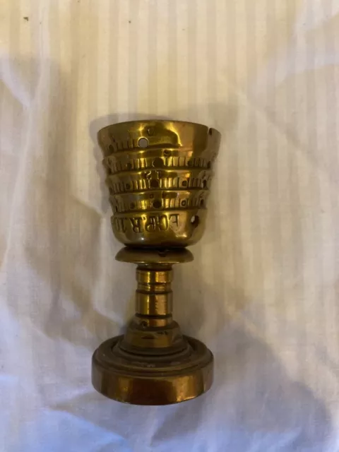 trench art egg cup