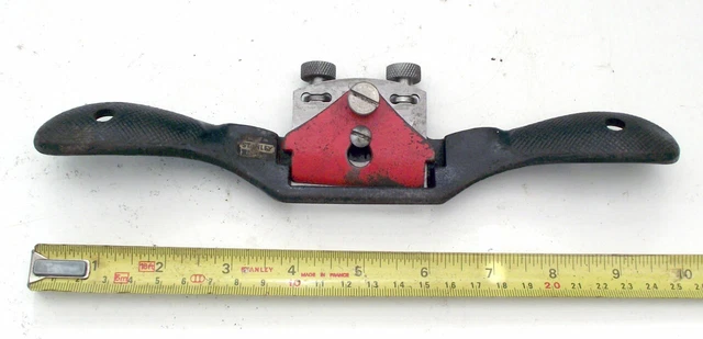 Vintage STANLEY ROUND Foot SPOKE SHAVE, Made in England - Body Marked 1371