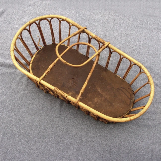 Vends panier pique-nique osier vintage sur Gens de Confiance