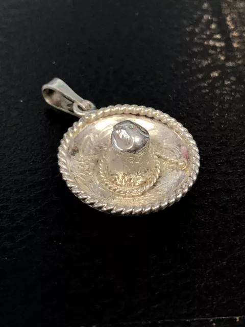 Sterling Silver Mexico Sombrero Charm