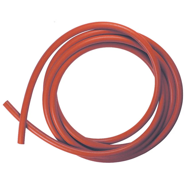 GRAINGER APPROVED ZUSA-RC-1056 Silicone Round Cord,3/4" D,10' L,70A,Red