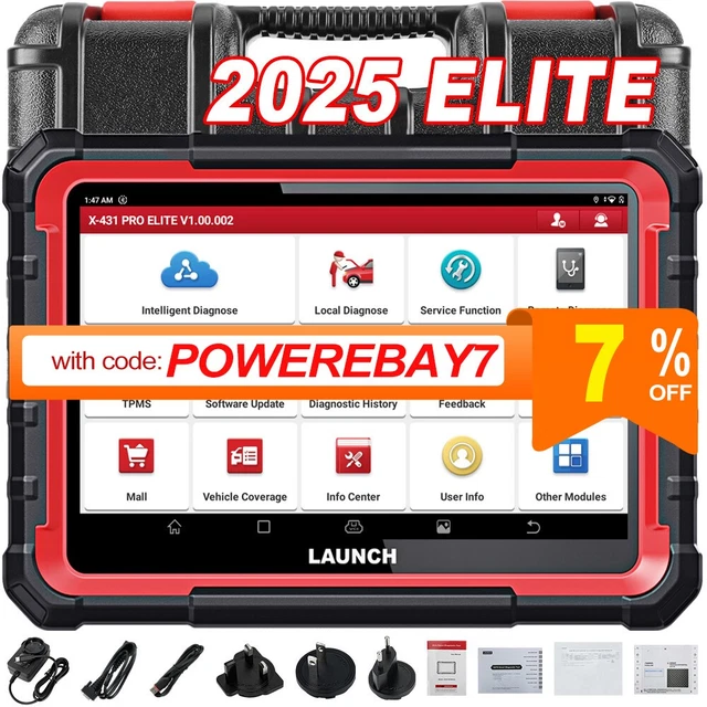 2025 LAUNCH X431 Pro Elite V+ PRO 5 OBD2 - Foto 5