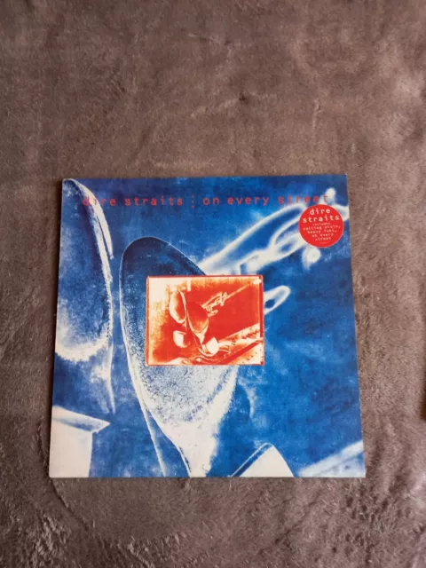 DIRE STRAITS ON EVERY STREET VINYL ALBUM RECORD LP 1st PRESS 1991. Vinyl EX.