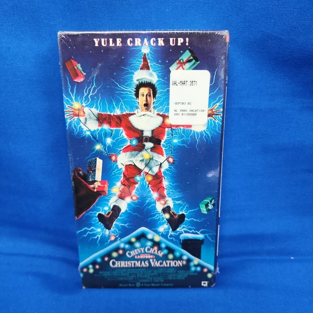 NATIONAL LAMPOON'S CHRISTMAS Vacation VHS 1991 NEW SEALED Watermarks