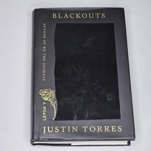 Blackouts Hardcover Book by Justin Torres Dust Jacket Fiction 2023 First Edition