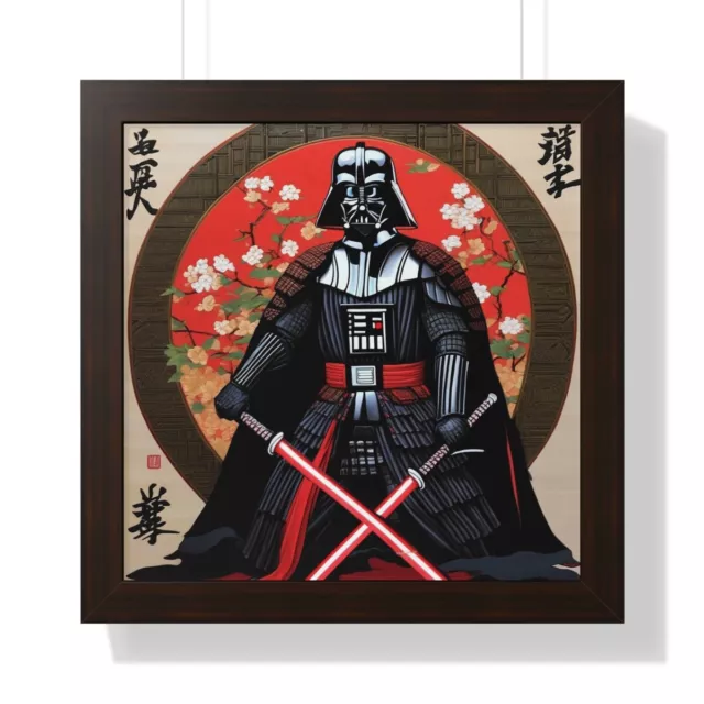 Darth Vader Samurai Framed 16''x16'' poster