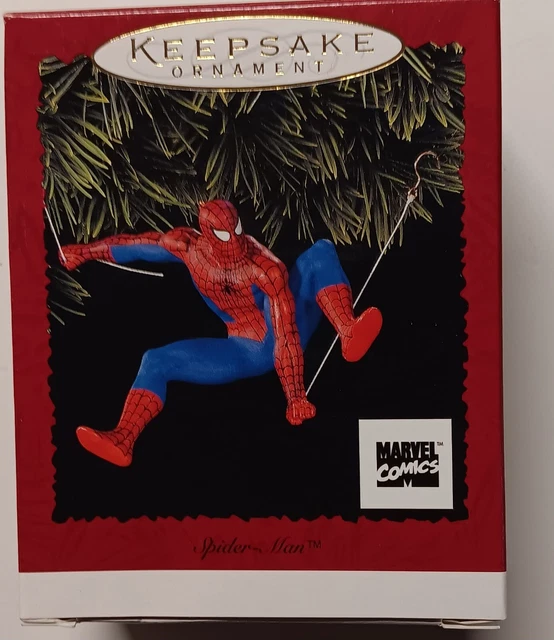Hallmark Keepsake Ornament 1996 Edition, Spiderman Marvel Comics ~ NIB