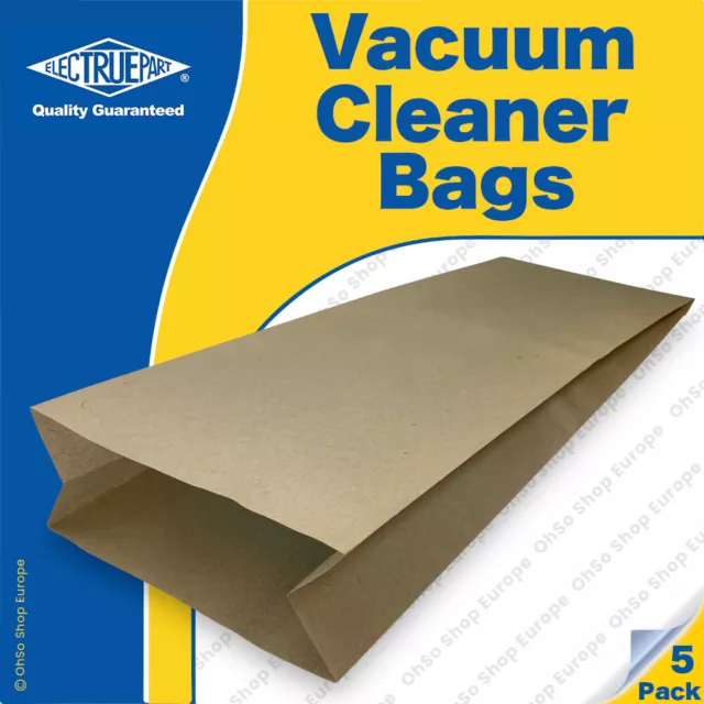 5 x HOOVER Vacuum Cleaner Bags H1 Type  Junior U1206, 638, 652, 652A, 652C, 652E