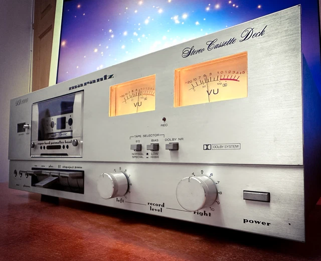 Platine Cassette Marantz SD1000 - Stéréo, Très Bon état, Révisée