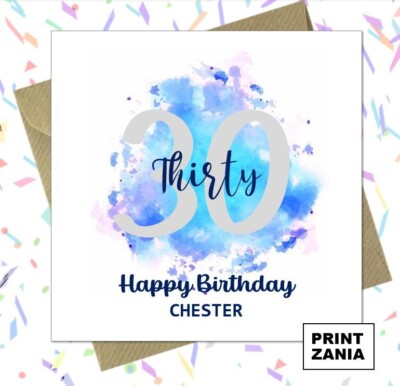 Handmade Birthday Cards Personalised 18th Birthday Card For Son, Grandson, Nephew, Brother - Custom Name &amp; Message Custom 18th Birthday Card For Son Grandson Nephew