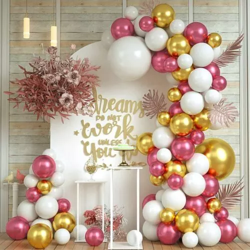 Palloncino Arco Kit + Ghirlanda Matrimonio Compleanno Festa Bambino Doccia Decor 2