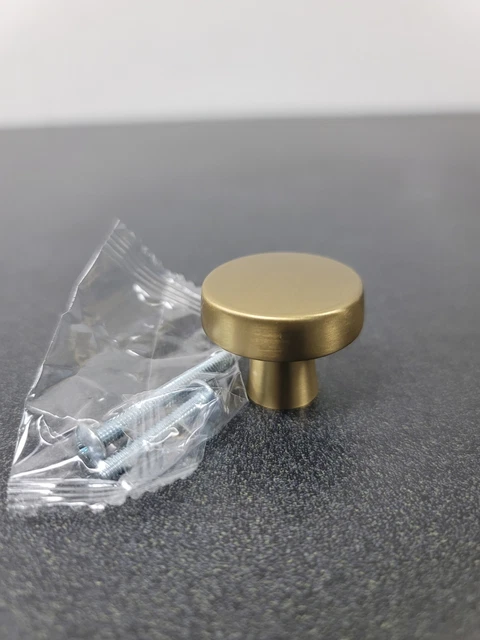 Amerock BP55270BBZ Blackrock 1-5/16 Inch Mushroom Cabinet Knob Golden Champagne