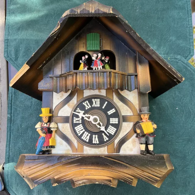 vintage black forest cuckoo clock parts Repair