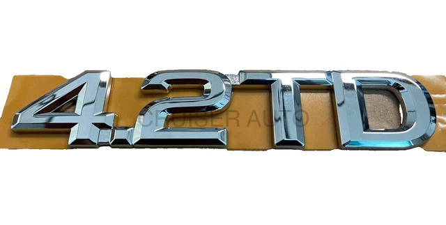 thumbnail image 2 of Genuine OEM Toyota Land Cruiser Rear Emblem - FJ80 Tailgate Badge 75441-60071 (1993-97) 2 of 5