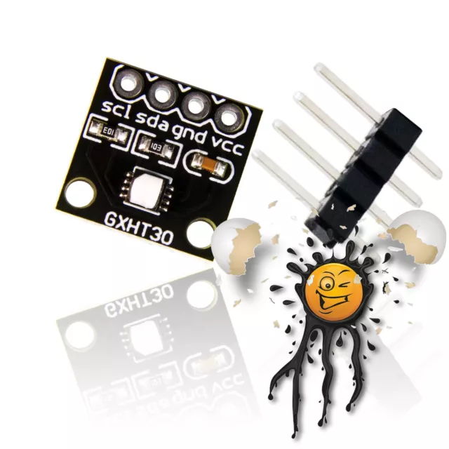 GXHT30 SHT30 I2C Temperatur Feuchtigkeit Humidity Sensor Modul 2.2-5,5V -40-+125