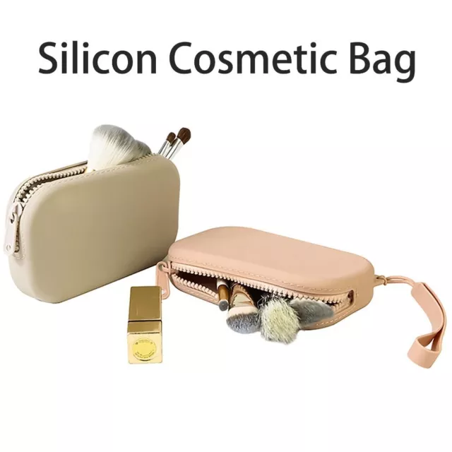 Waterproof Cosmetic Bag Smooth Zipper Earphone Bag  Students