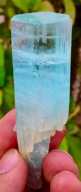 265 Cts Top Class Terminated Blue Color Aquamarine Complete Crystal