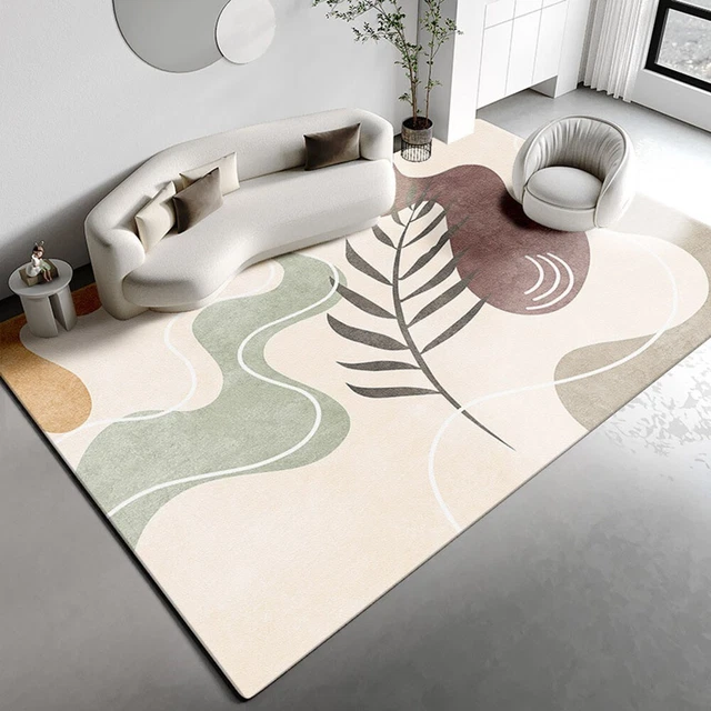 HOSIMA Tapis De Sol Pour Manette De Jeu 160x220 Cm - Tapis Antidérapant Moelleux à Poils Courts, Lavable, Idéal Chambre Et Salon