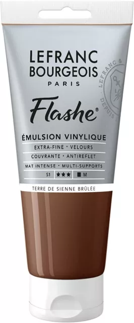 Lefranc Bourgeois Flashe Extra Fine 300488 Terre De Sienne Brulee 80 ML