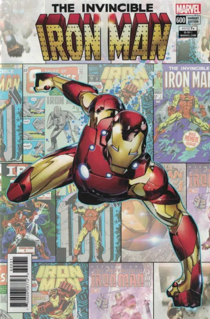 Invincible Iron Man #600 1:25 Olivier Coipel Variant Marvel Legacy