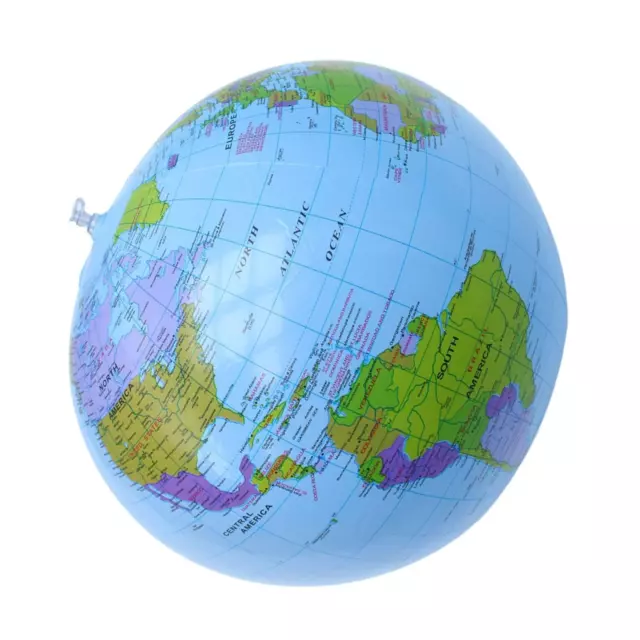 Inflatable Globe Globe Map PVC Easy to Read Language Learning Tools Beach Ball