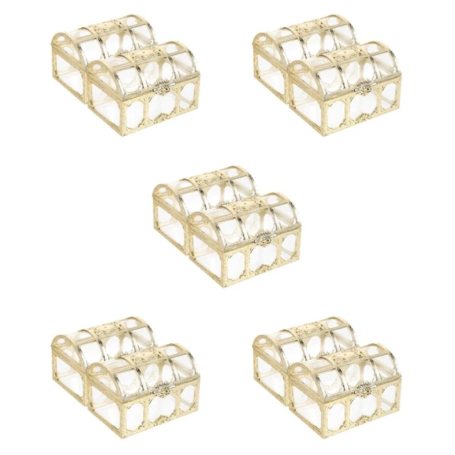 10 pcs Trinket Boxes Candy Holders Wedding Candy Boxes for Gift Candy