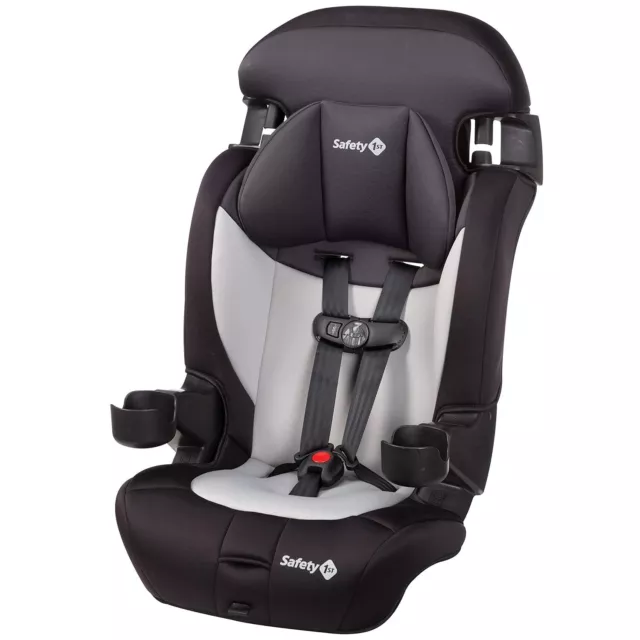 New Safety 1st Grand 2-in1 Booster Seat, Black Sparrow, Forward-Facing w/Harness