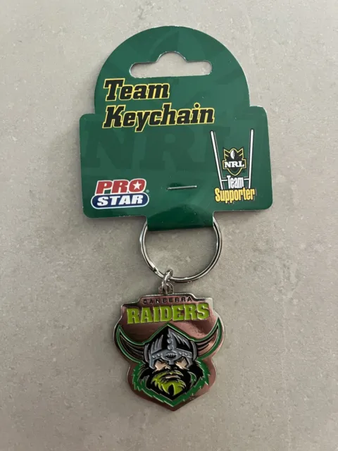 NRL Canberra Raiders Keyring/Keychain BNWT