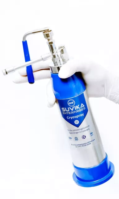 Mini Cryo Spray Liquid Nitrogen Cryo Can System 500ML Dermatology Spray Can SE