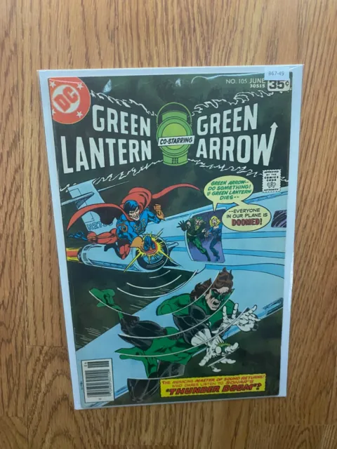 Green Lantern vol.2 #105 1978 Newsstand High Grade 6.5 DC Comic Book B67-49
