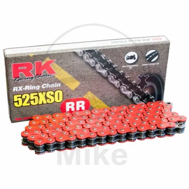 RK X-Ring Rouge 525XSO/108 Chaîne Rivet pour Honda 500 GB Tt 1989-1990