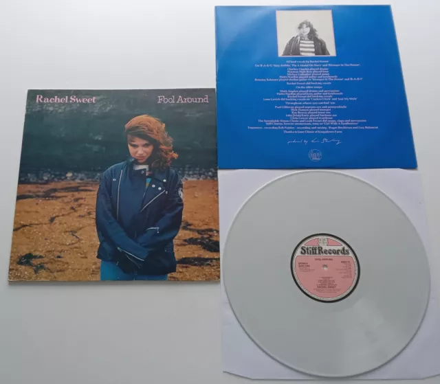 Rachel Sweet - Fool Around UK 1978 Stiff Records Grey Vinyl LP