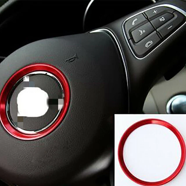 Cadre de volant chromé mat pour A4 B6 B7 B8 A5 A6 C6 Q5 Q7
