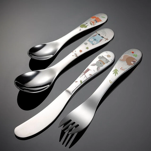 Westlicher Stil Geschirr Kinder Besteckset Kinder Geschirr Baby-Besteck